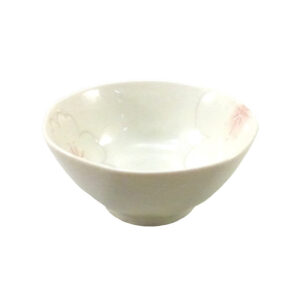 美濃焼 ねじり小鉢 粉引桜