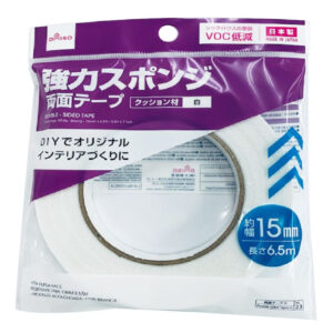 強力スポンジ両面テープ クッション材白