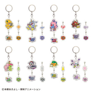 デジモンアドベンチャー 連結アクリルキーホルダー