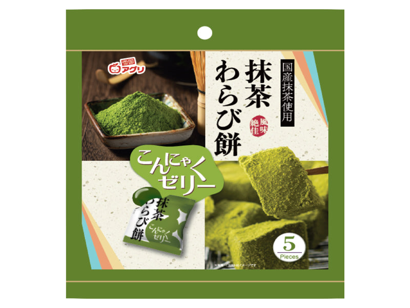 雪国アグリ 抹茶わらび餅こんにゃくゼリー ８０ｇ