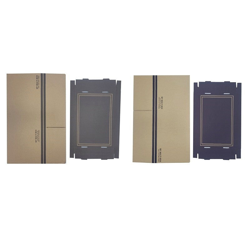 紙製収納ＢＯＸ（Ａ４、シンプル） ダイソー(DAISO)
