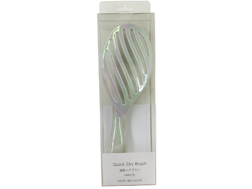 速乾ヘアブラシ ホワイト ダイソー(DAISO)