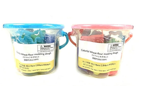 カラフルこむぎねんどあそびセット ダイソー(DAISO)