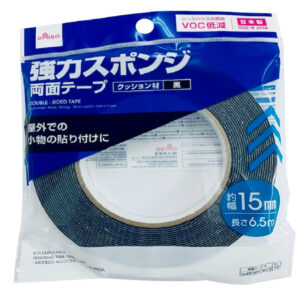 強力スポンジ両面テープ クッション材黒