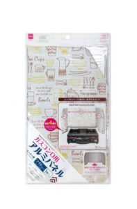 ガスコンロ用アルミパネル（キッチン柄） ダイソー(DAISO)
