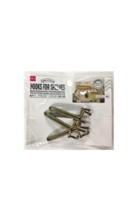 棚用フック（ブロンズカラー、デザインボード専用、４個） ダイソー(DAISO)