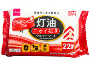 灯油ニオイ拭きウェットシート（２２枚） ダイソー(DAISO)
