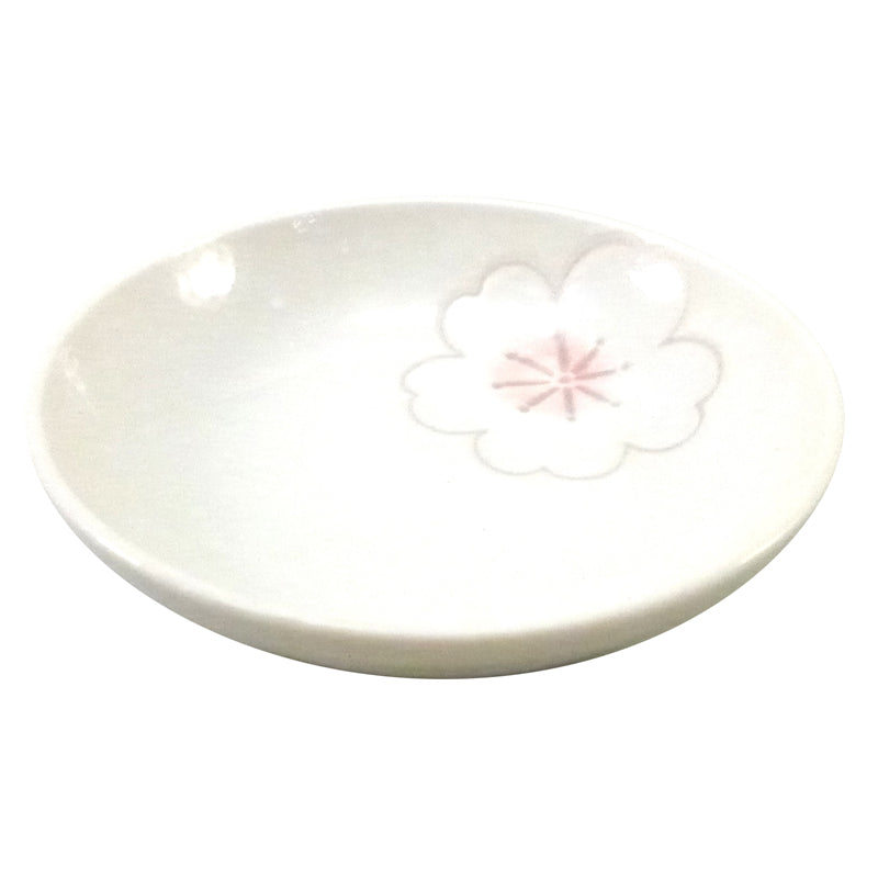 美濃焼 小皿 粉引桜