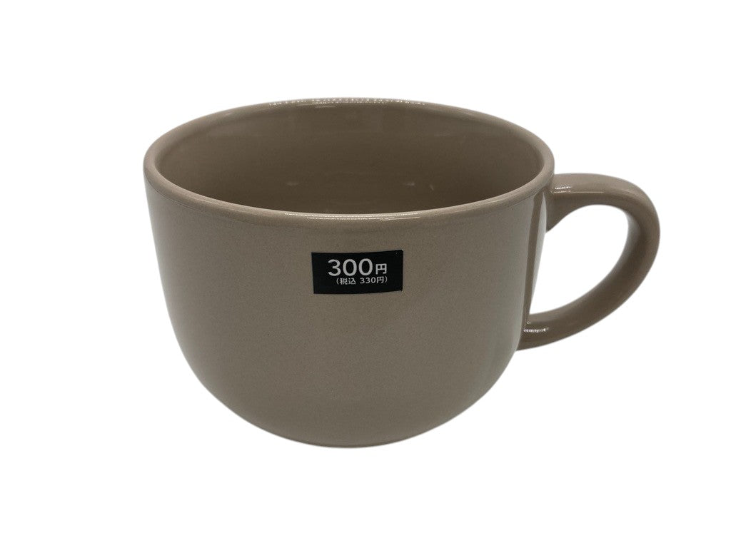 片手スープマグブラウン３５０ｍｌ