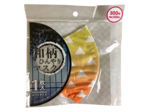 和柄ひんやりマスク 鱗 ふつう ダイソー(DAISO)