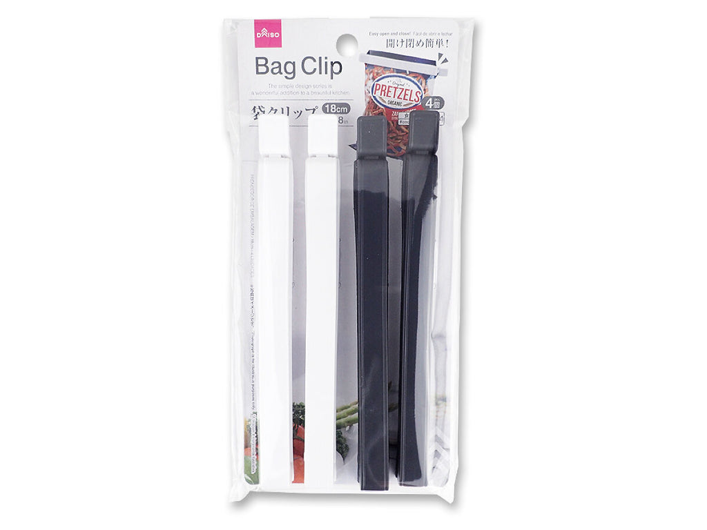 袋クリップ（４個） ダイソー(DAISO)