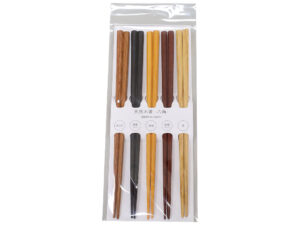天然木箸（５膳、八角） ダイソー(DAISO)
