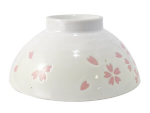 美濃焼 茶碗 桜吹雪 白