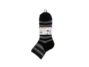 男性用ハーフソックス（底パイル、３組） ダイソー(DAISO)