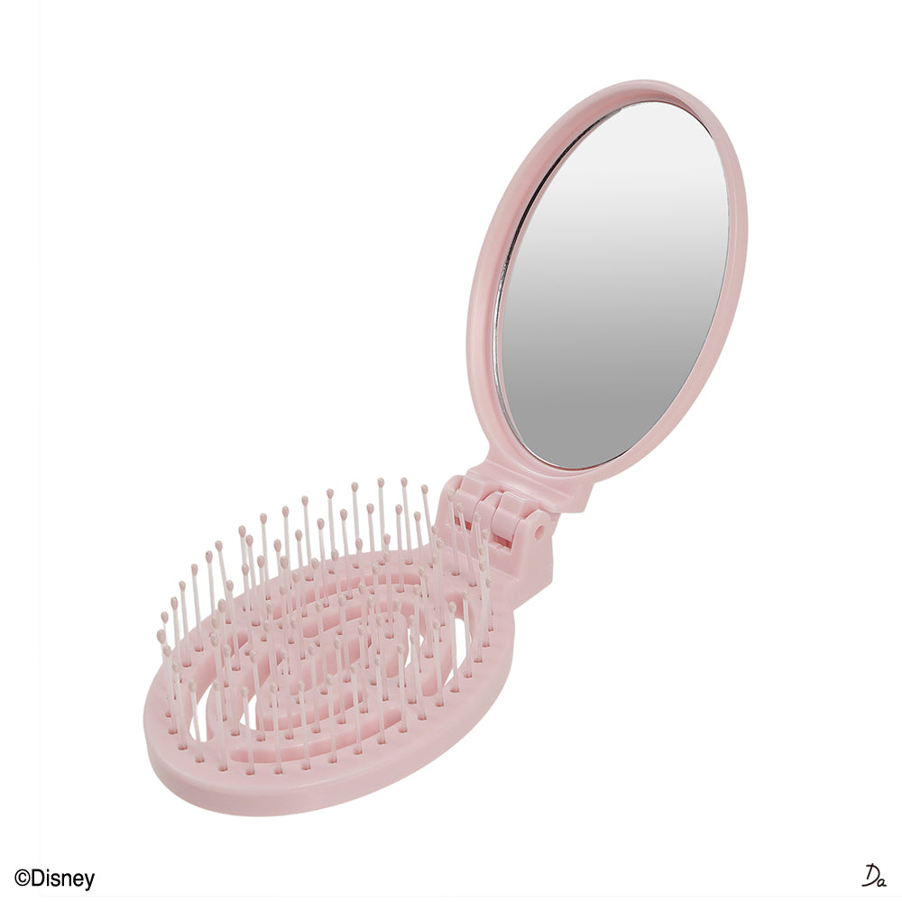 ミラー付ヘアブラシ、ＰＫ（ディズニーマリー） ダイソー(DAISO)