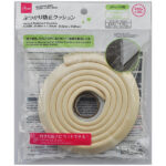 ぶつかり防止クッション（アイボリー） ダイソー(DAISO)
