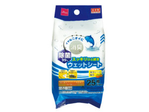 魚のニオイ取りウェットシート（おでかけ、２５枚） ダイソー(DAISO)