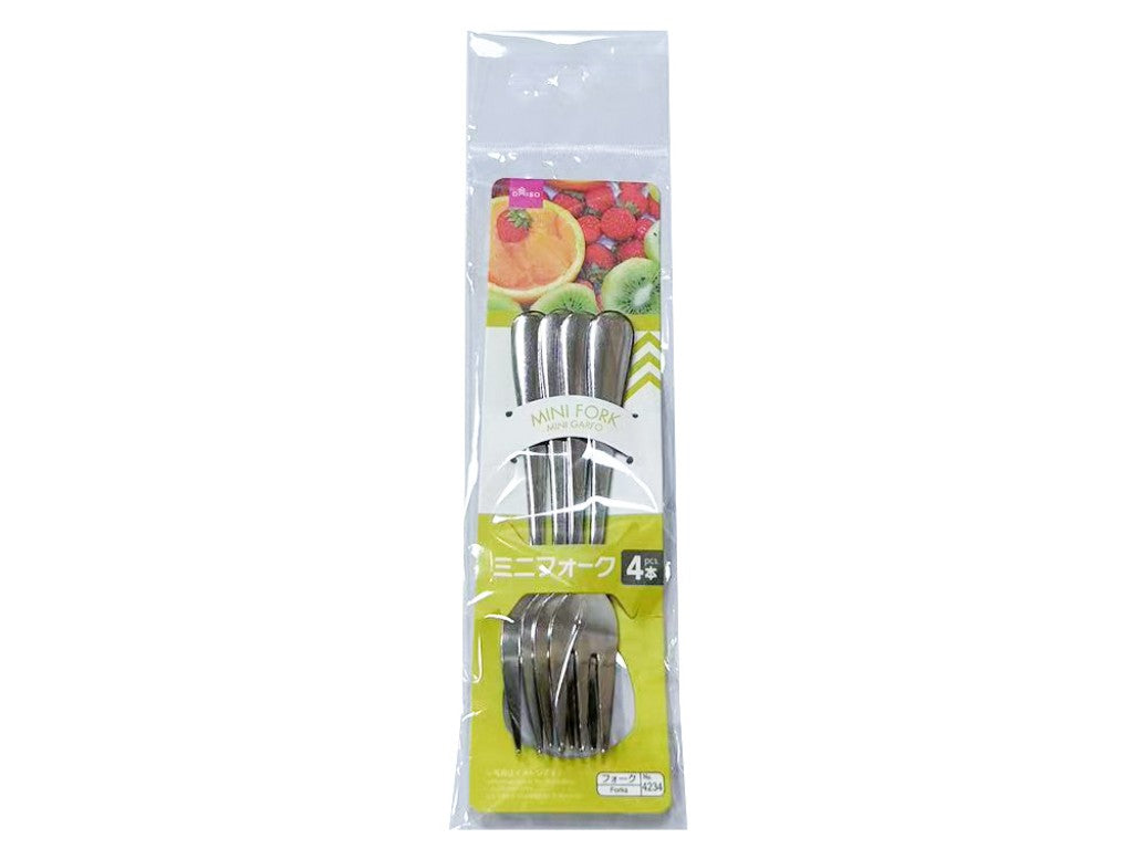 ミニフォーク ４本入 ダイソー(DAISO)