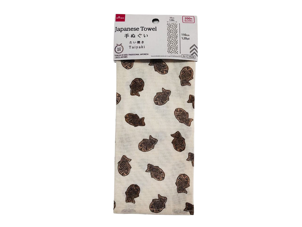 手ぬぐい（たい焼き） ダイソー(DAISO)