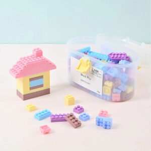 ブロック遊び（ケース入） ダイソー(DAISO)