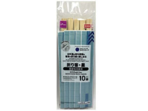 折り箸・星（国産桧元禄箸１０膳） ダイソー(DAISO)