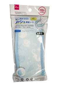 はるピタッ便座シート（メッシュ生地、厚手、マリン） ダイソー(DAISO)