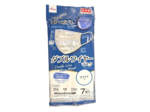 ダブルワイヤーマスク（ふつうサイズ、７枚） ダイソー(DAISO)