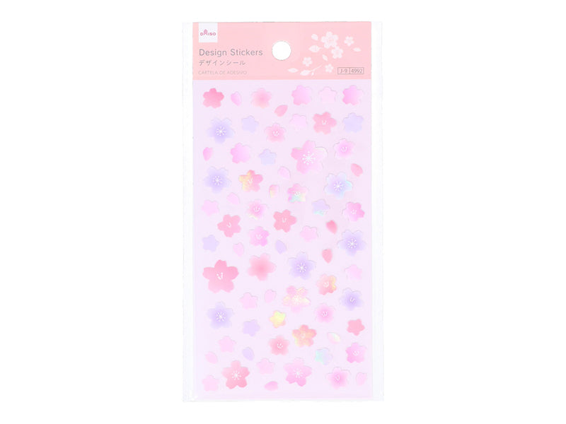 デザインシール（さくら、オーロラ） ダイソー(DAISO)