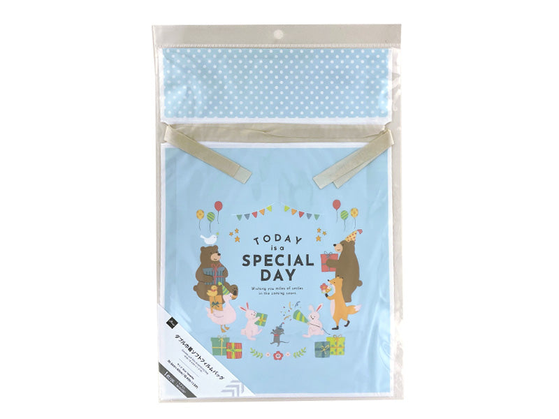 ダブル巾着ソフトフィルムバッグ（キッズ） ダイソー(DAISO)
