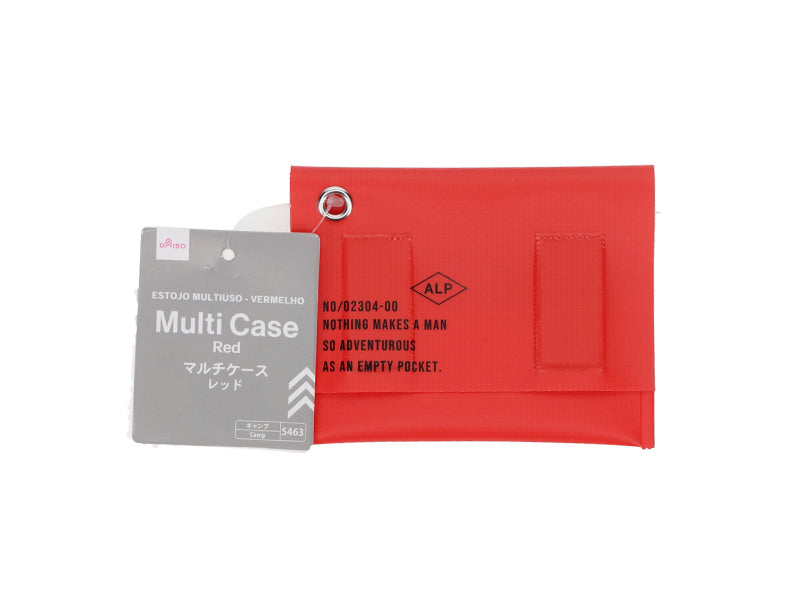 マルチケース（レッド） ダイソー(DAISO)