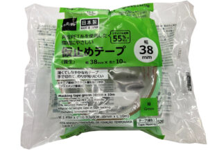 はがせる仮止めテープ（養生、緑） ダイソー(DAISO)