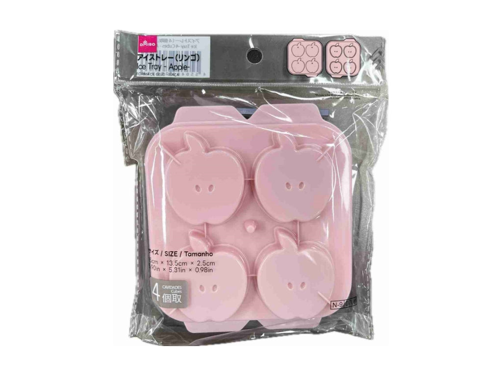 アイストレー（４個取、リンゴ） ダイソー(DAISO)