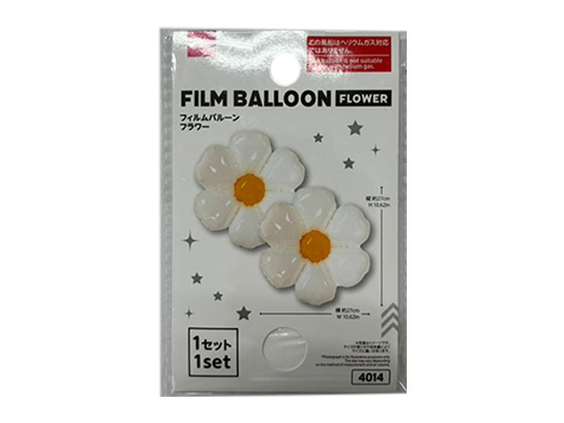 フィルムバルーン（フラワー、２個） ダイソー(DAISO)
