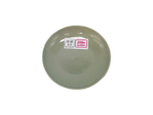 軽量食器丸皿（グレー） ダイソー(DAISO)
