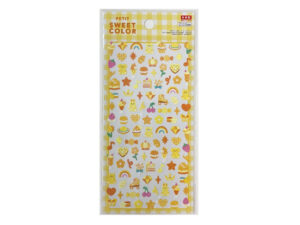 プチスイートカラーシール（イエロー） ダイソー(DAISO)