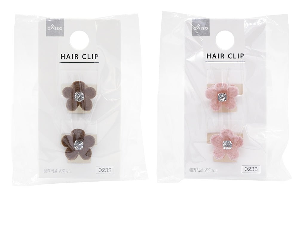 ミニバンスセット（フラワー、フロッキー＆ストーン、ガーリー） ダイソー(DAISO)