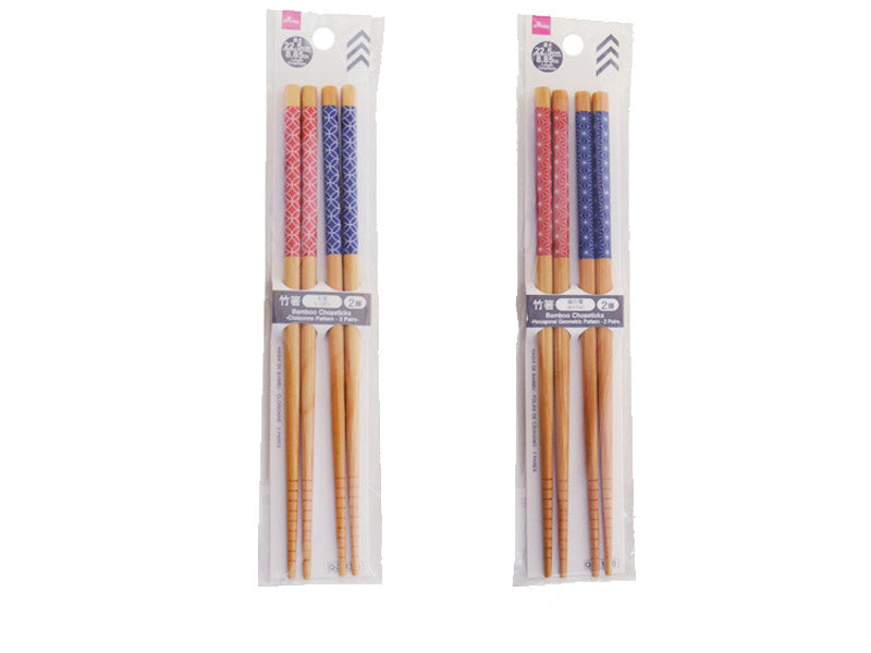 竹箸（七宝、麻の葉、２膳） ダイソー(DAISO)