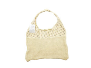 ニットマルシェバッグ（ＢＥ） ダイソー(DAISO)