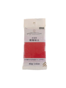 樹脂粘土（レッド） ダイソー(DAISO)