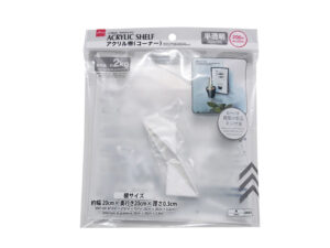 アクリル棚（コーナー、半透明） ダイソー(DAISO)