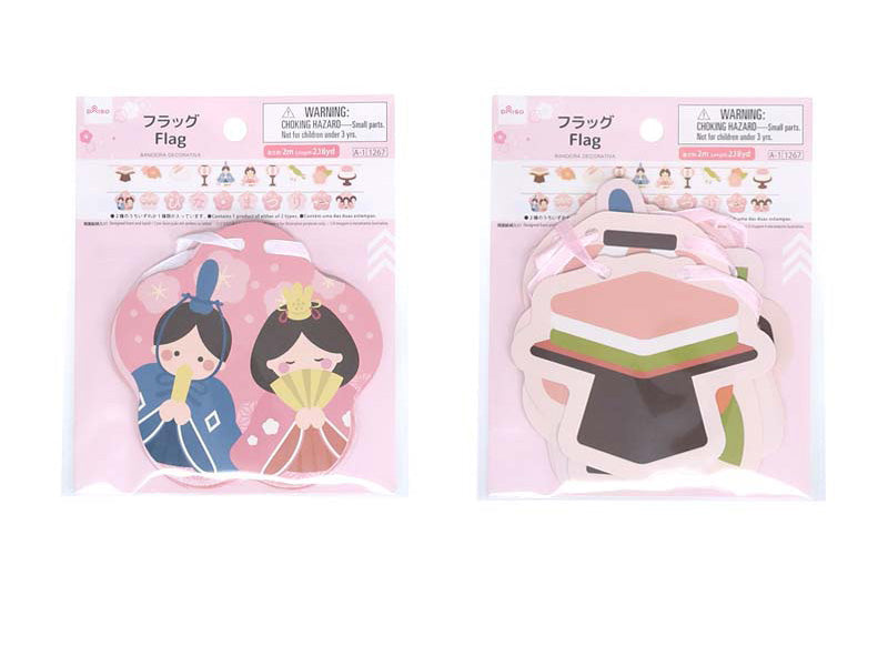 フラッグ（桃の節句） ダイソー(DAISO)
