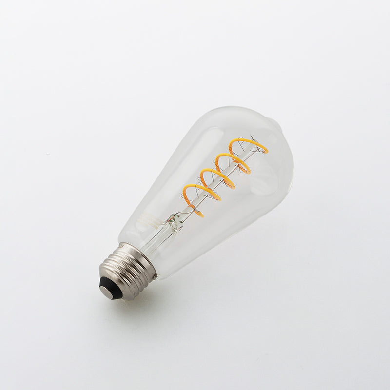 ＬＥＤスパイラルフィラメント電球（２０Ｗ形相当、電球色、エジソン形） ダイソー(DAISO)