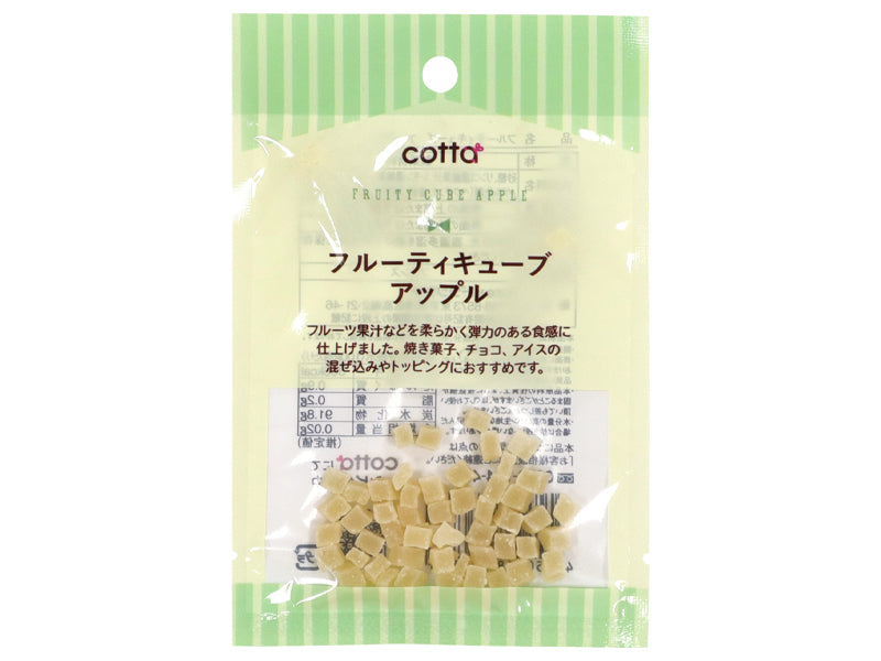 ドウシシャ フルーティキューブ アップル ７ｇ ダイソー(DAISO)