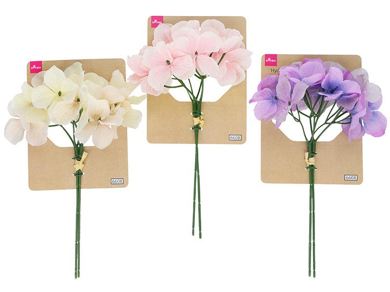 あじさいピック（ホワイト、ライトピンク、パープル） ダイソー(DAISO)