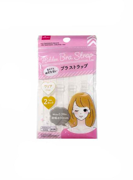 めだたないブラストラップ（クリア、２セット） ダイソー(DAISO)