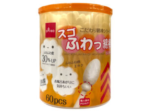 スゴふわっ綿棒６０本入 ダイソー(DAISO)