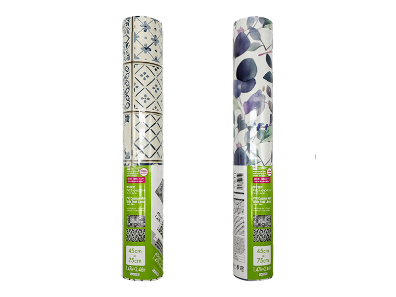 折り目付ＰＶＣクッションマット（リーフ、タイル） ダイソー(DAISO)