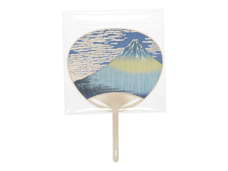 ミニうちわ（浮世絵、富士） ダイソー(DAISO)