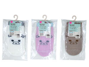 ショートソックス（ベビー用、くま柄） ダイソー(DAISO)