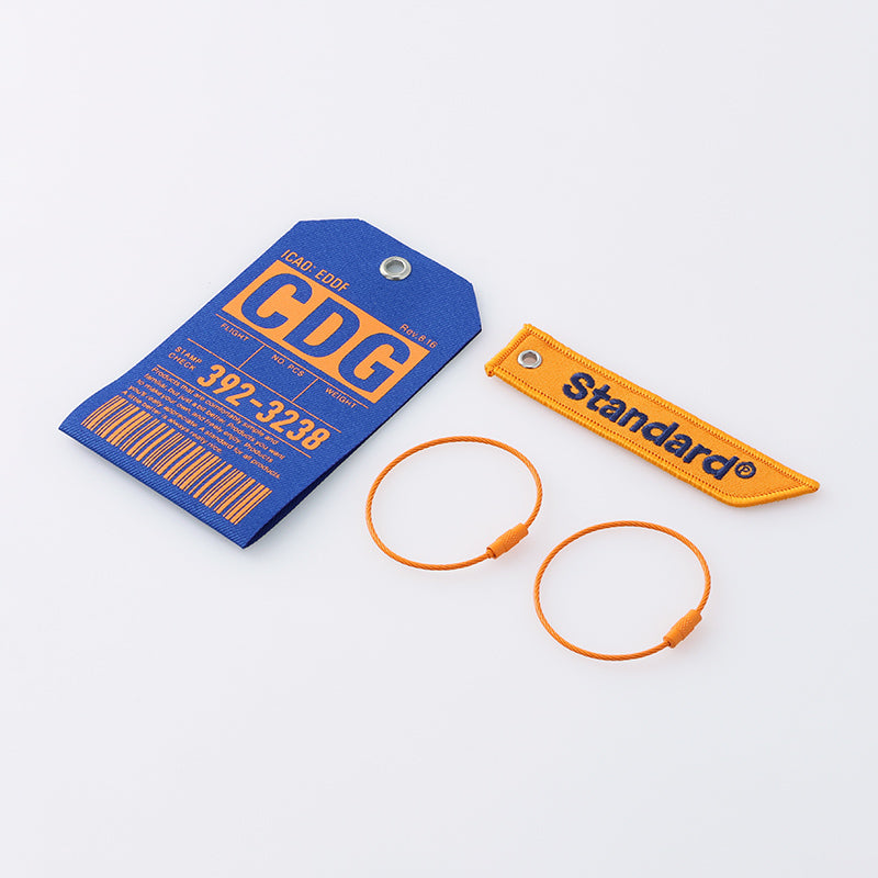 トラベルラゲッジタグ（ＢＬ） ダイソー(DAISO)
